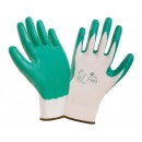 Нитриловые перчатки с легким покрытием  SafeFlex